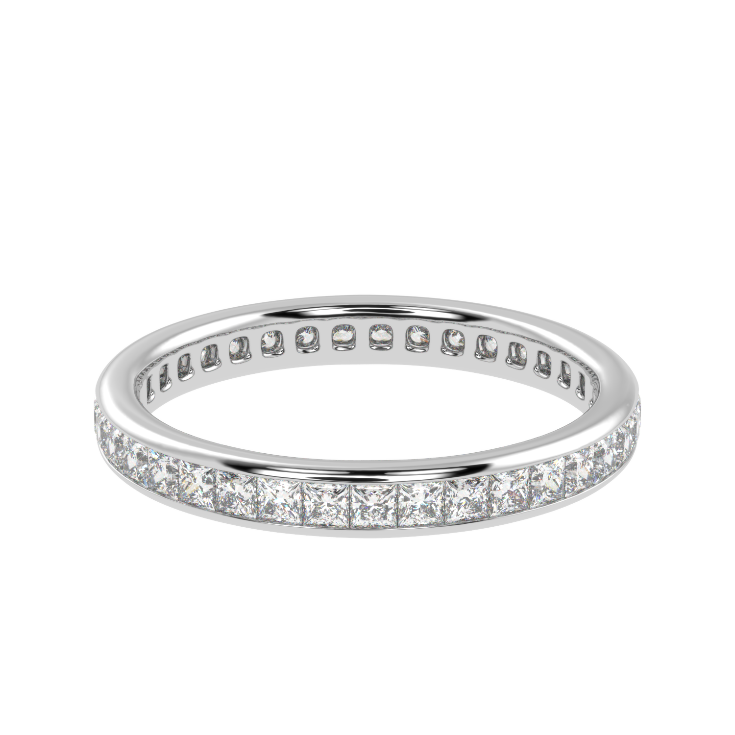 Buy 1.14Ct Eternity Natural Diamond Band | Solitairekart
